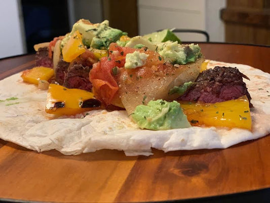 Grilled Wagyu Skirt Steak Fajitas