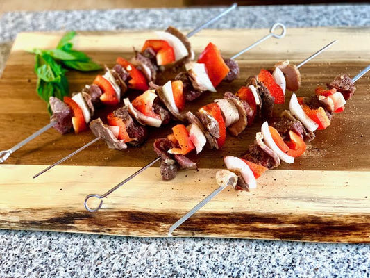 Simple Wagyu Sirloin Kabobs
